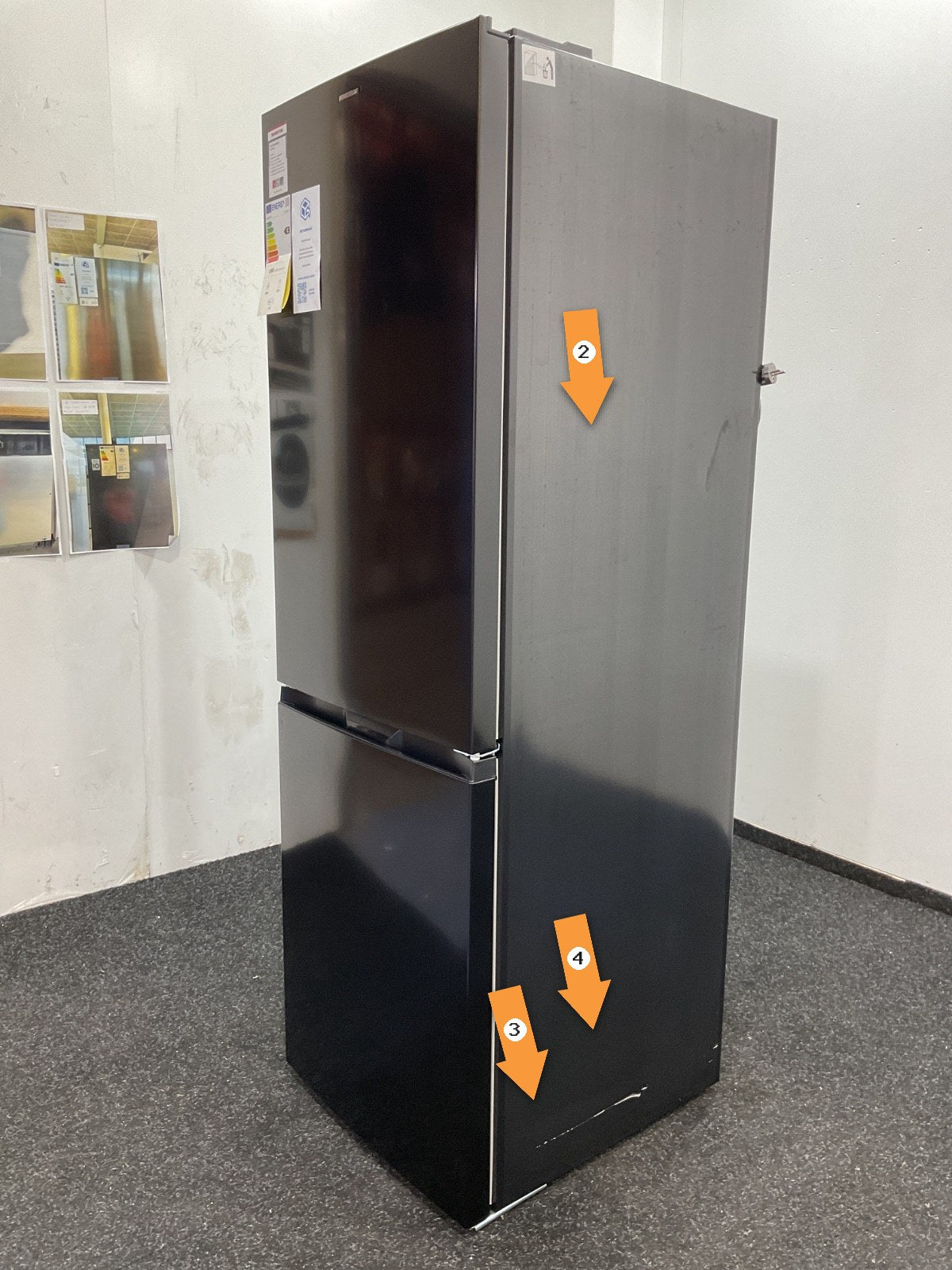 Inventum koelkast KV1840B - No Frost - Zwart