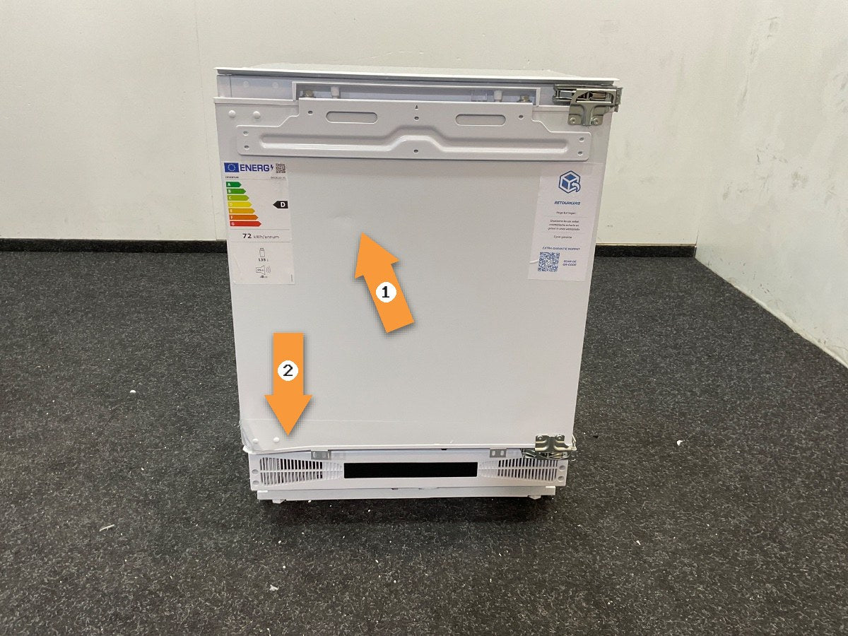 Inventum inbouw koelkast IKK0822D - 82 cm - Wit