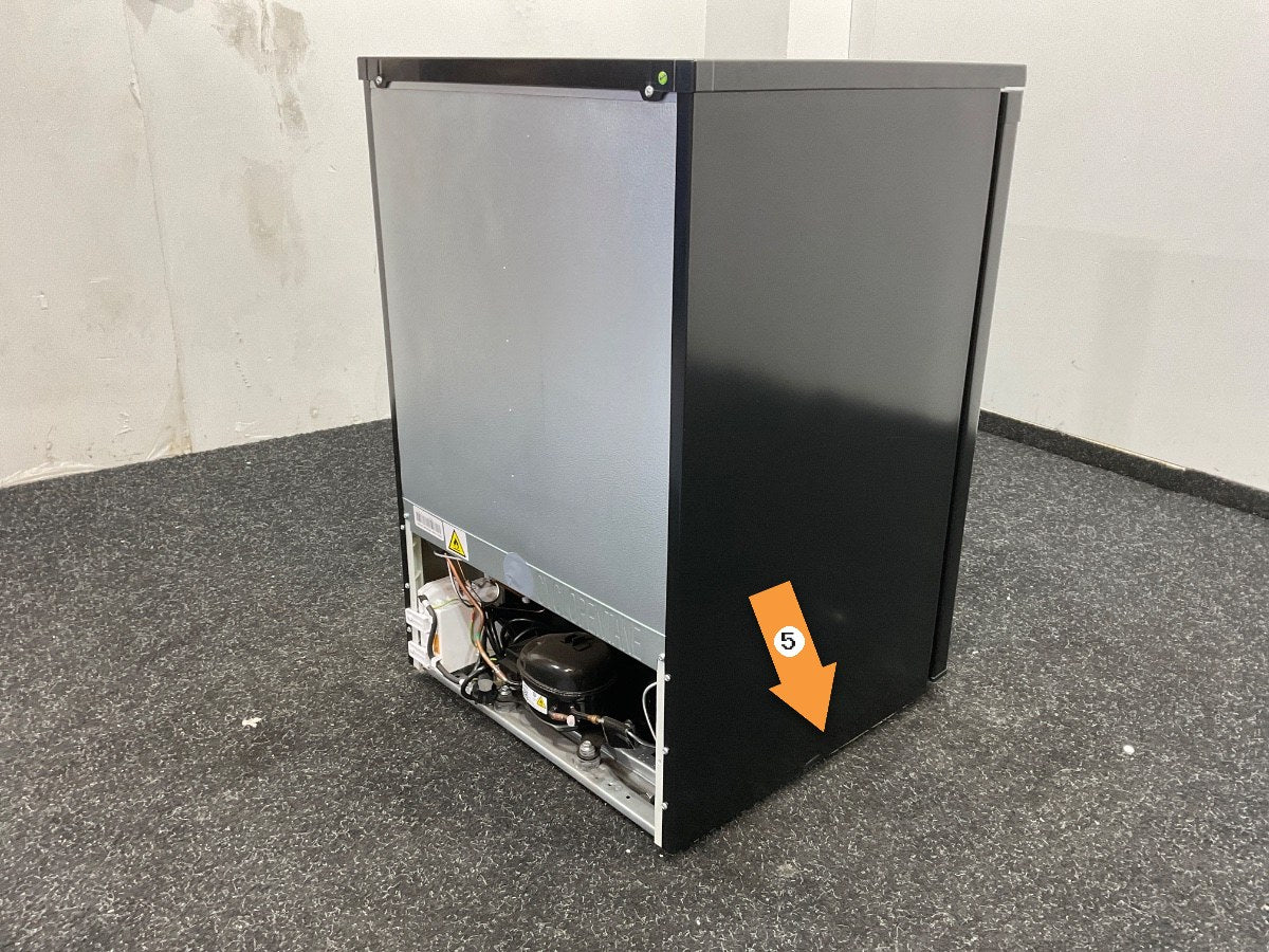 Inventum vrieskast VR550B - Tafelmodel - 88 liter
