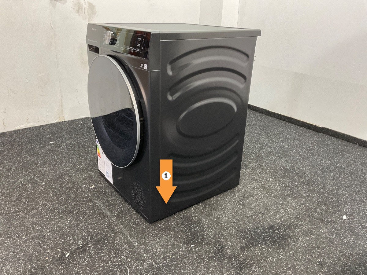 Hisense warmtepompdroger DH5S102BB - 5S Serie - 10kg
