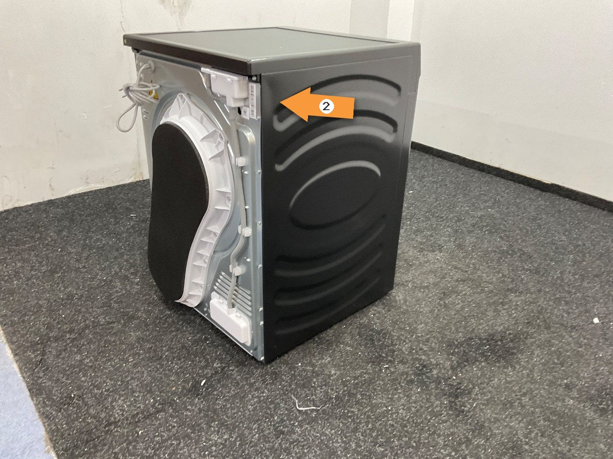 Hisense warmtepompdroger DH5S102BB - 5S Serie - 10kg