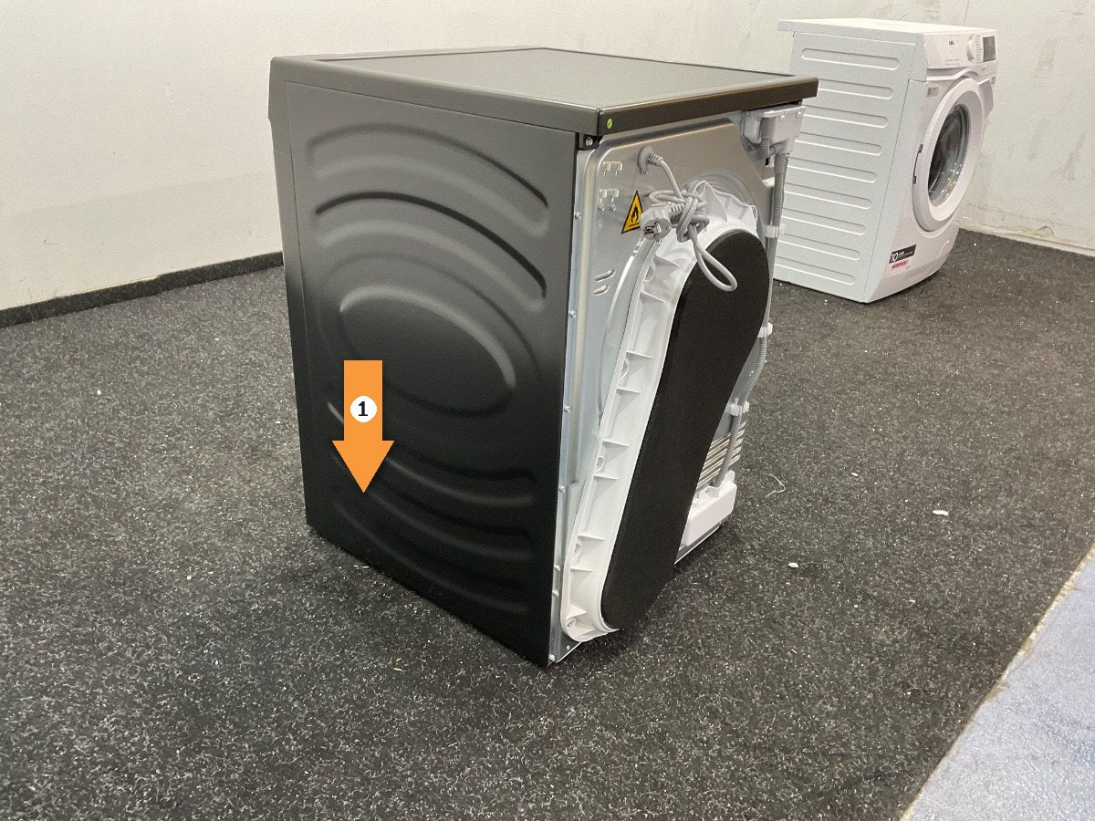 Hisense warmtepompdroger DH5S102BB - 5S Serie - 10kg