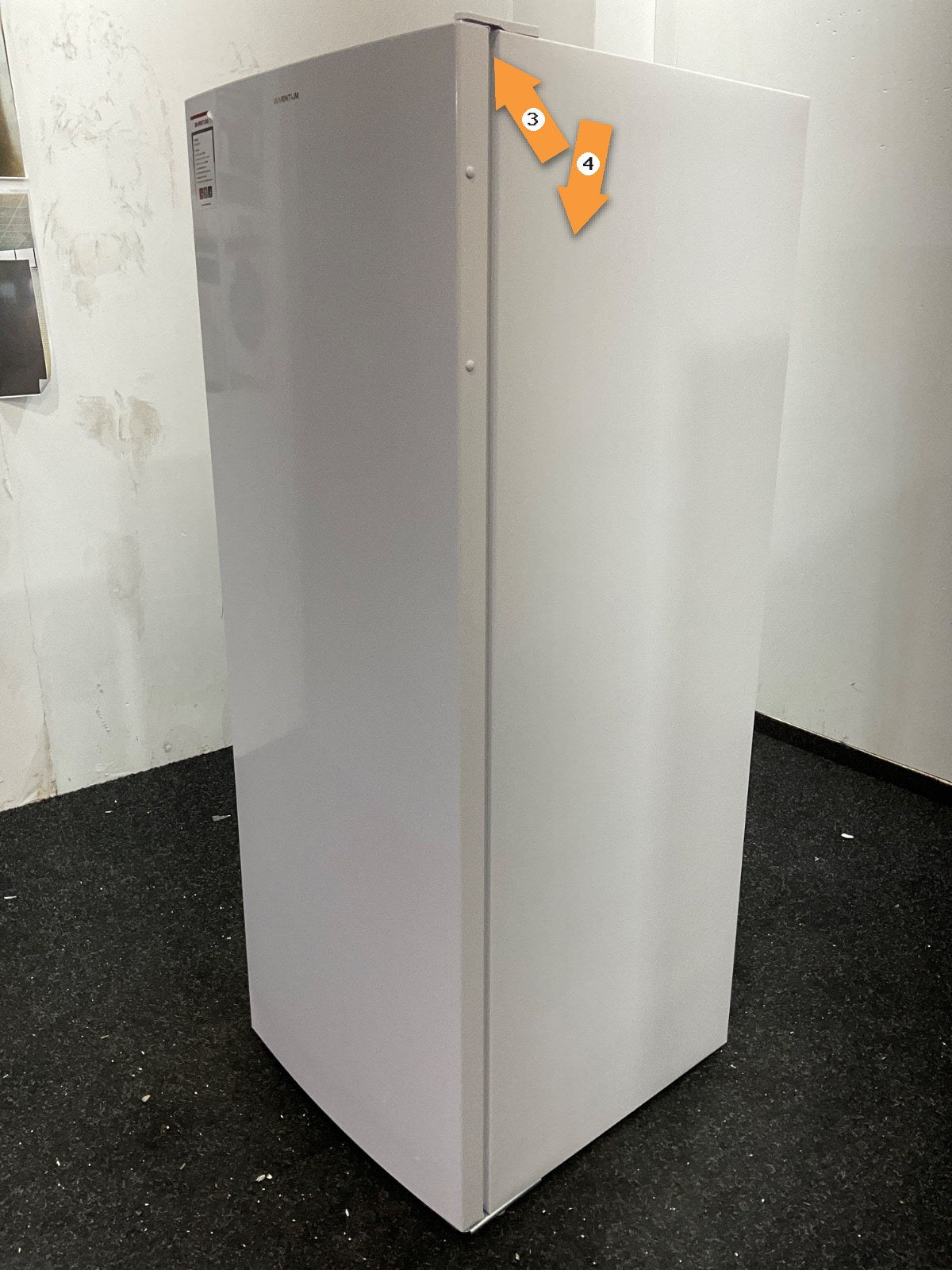 Inventum vrieskast VR1430W - 161 liter - Wit