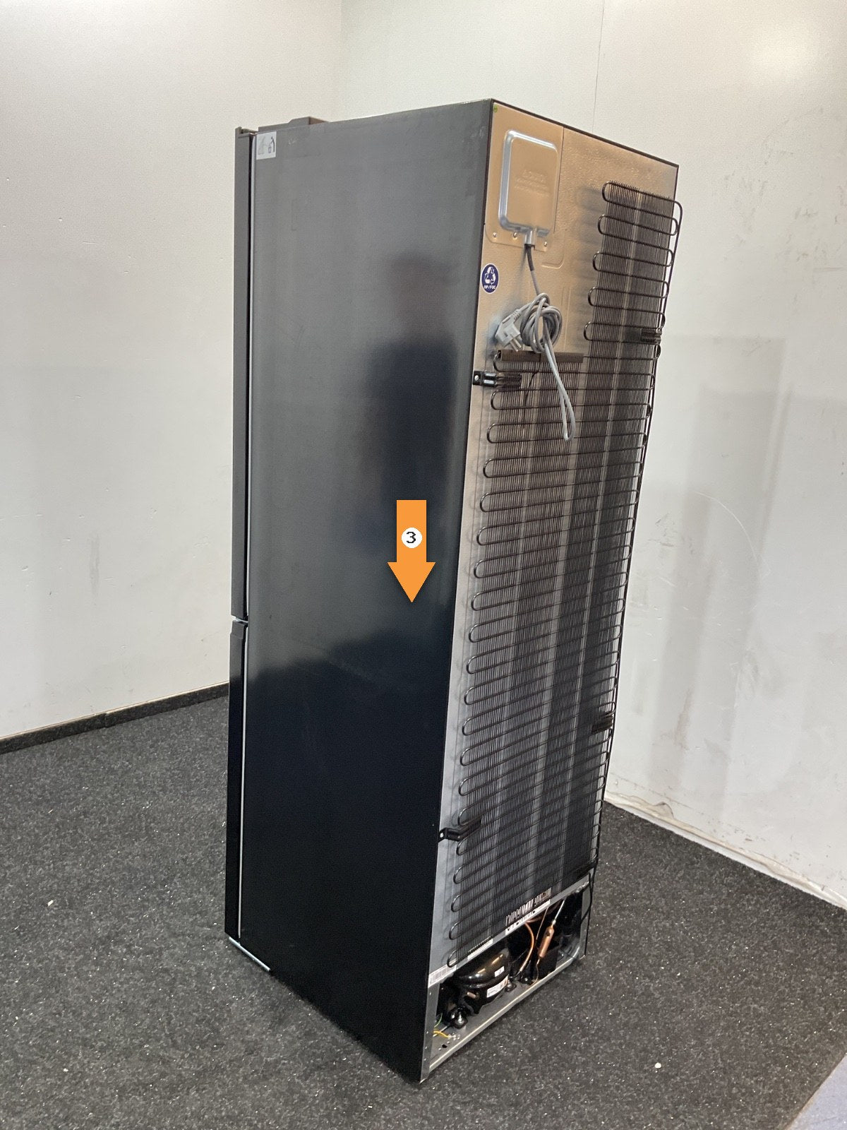 Inventum koelkast KV1840B - No Frost - Zwart