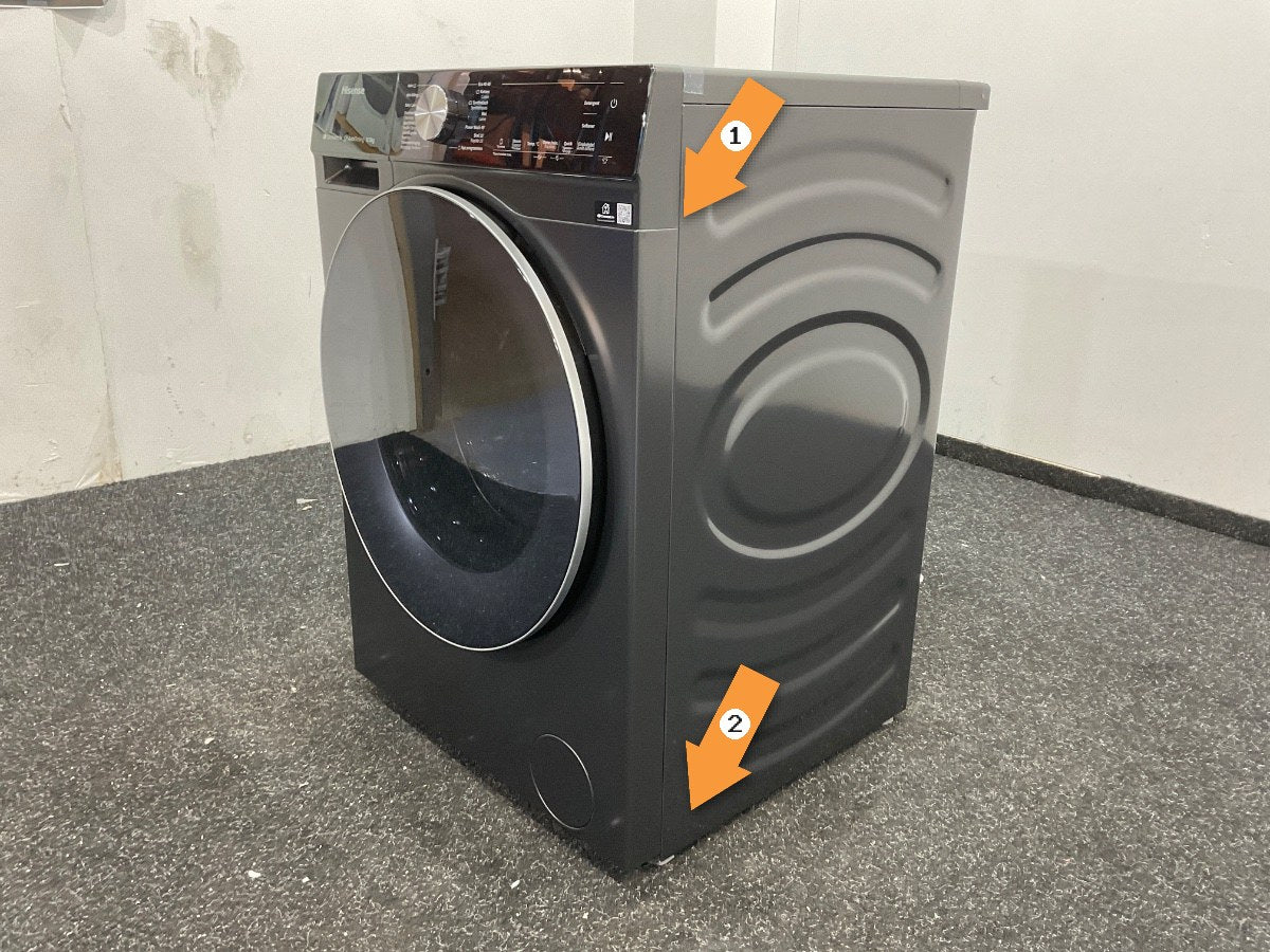 Hisense wasmachine 5S Serie WF5S1045BB - Zwart