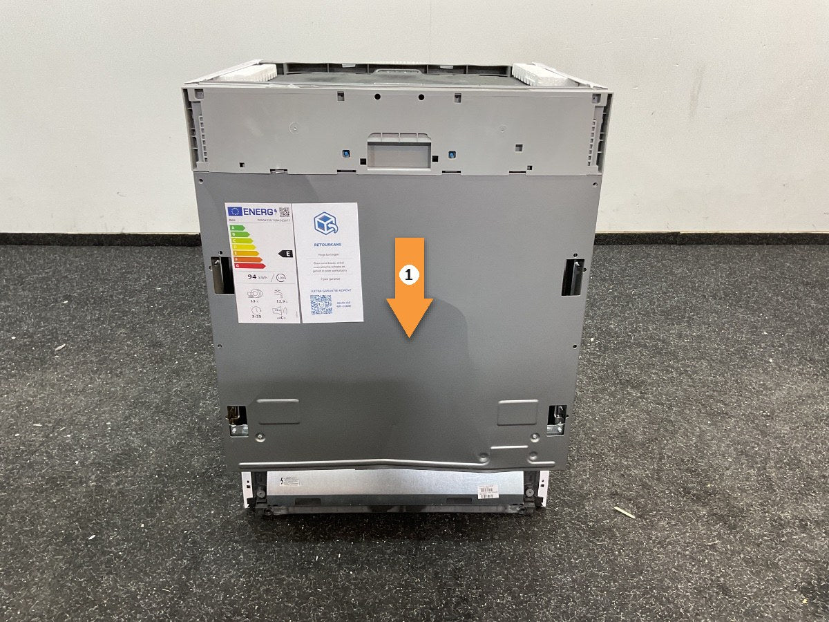 Beko inbouw vaatwasser DIN34320