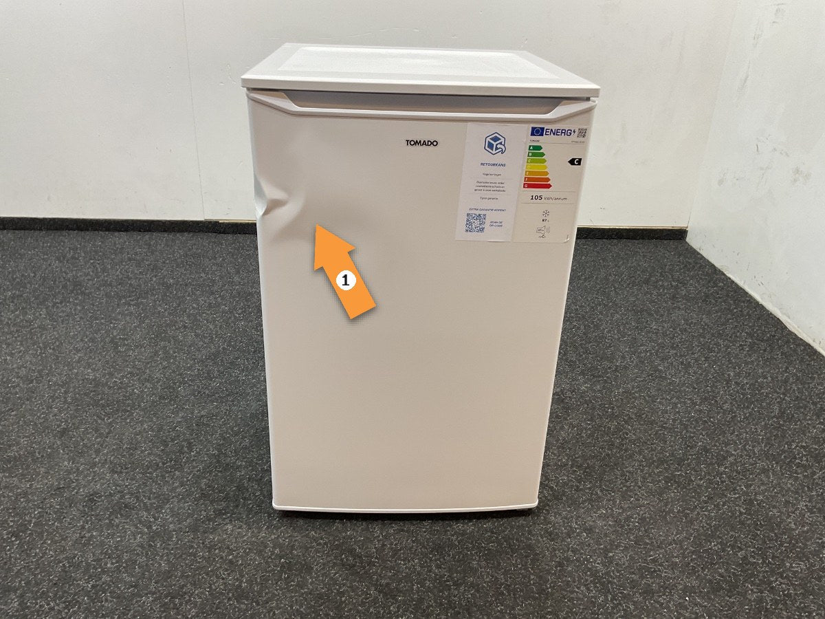 Tomado vrieskast TFT5501W - Tafelmodel - Wit