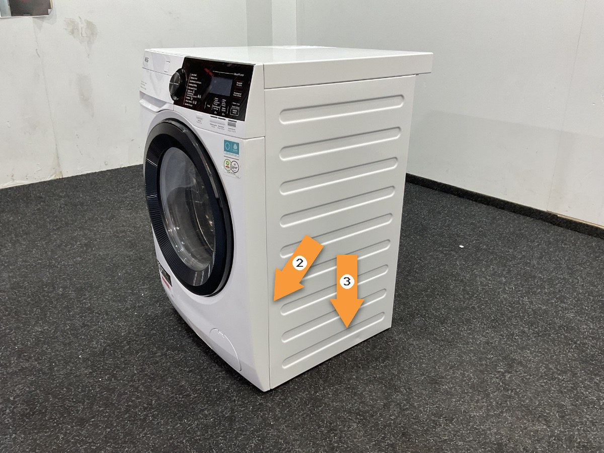 AEG was-droogcombinatie LWR9506BN4 - 9000 AbsoluteCare