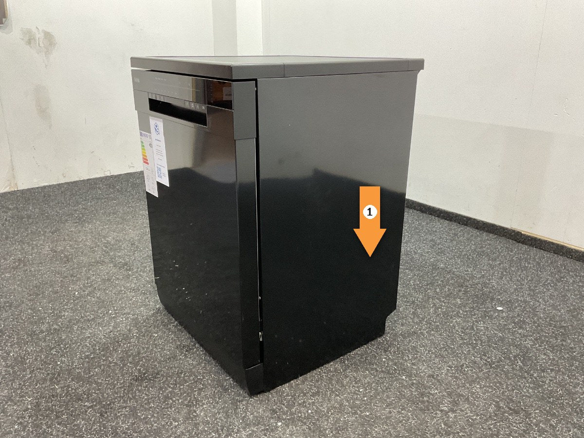 ETNA vaatwasser VWV640ZWA - Vrijstaand - Zwart - 60 cm