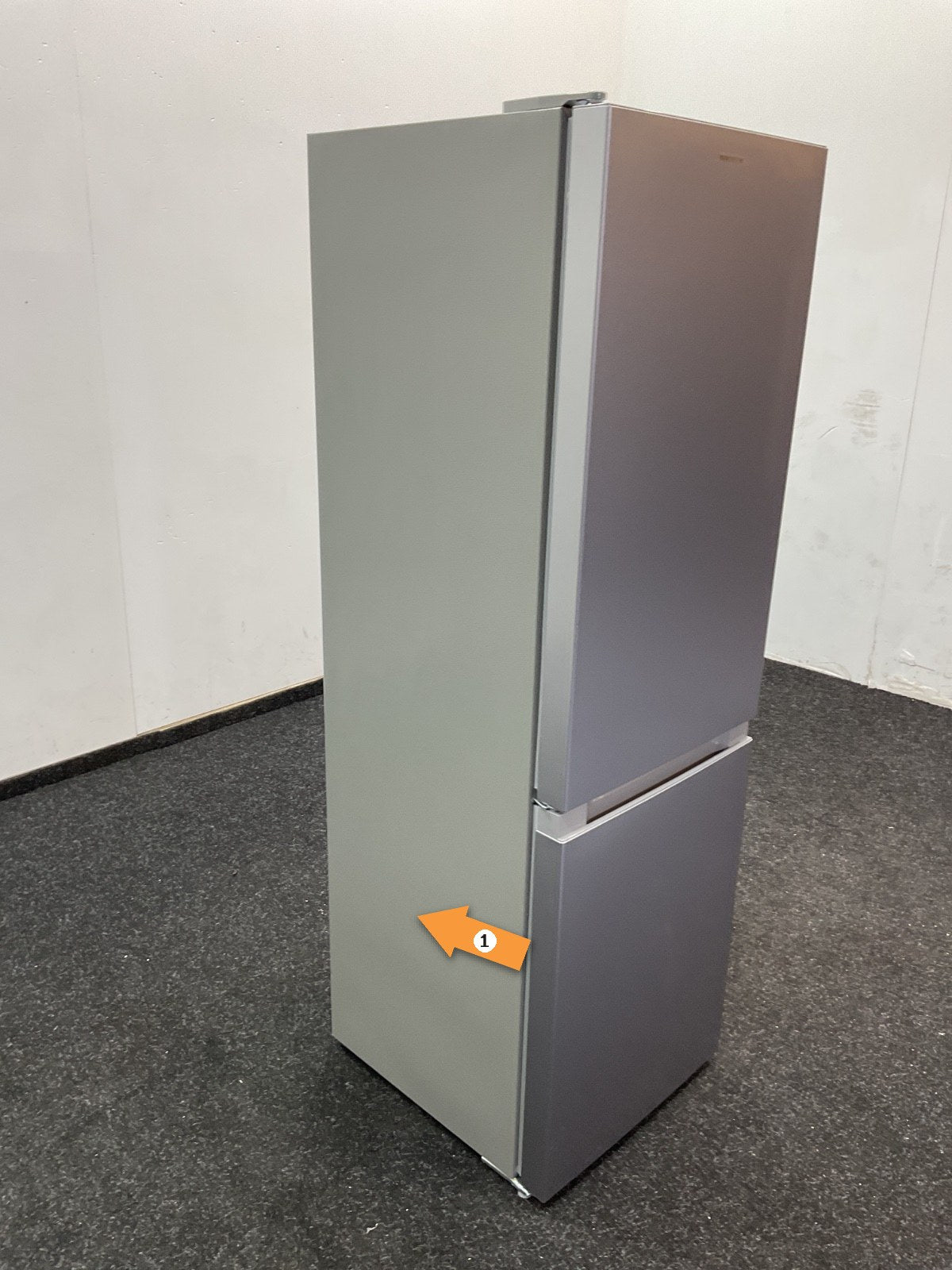 Inventum koelkast KV1500S - Vrijstaand - Zilver