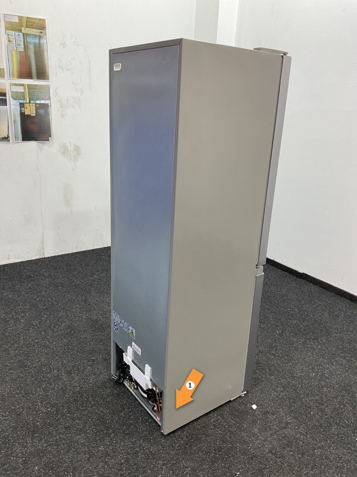 Inventum koelkast KV1500S - Vrijstaand - Zilver