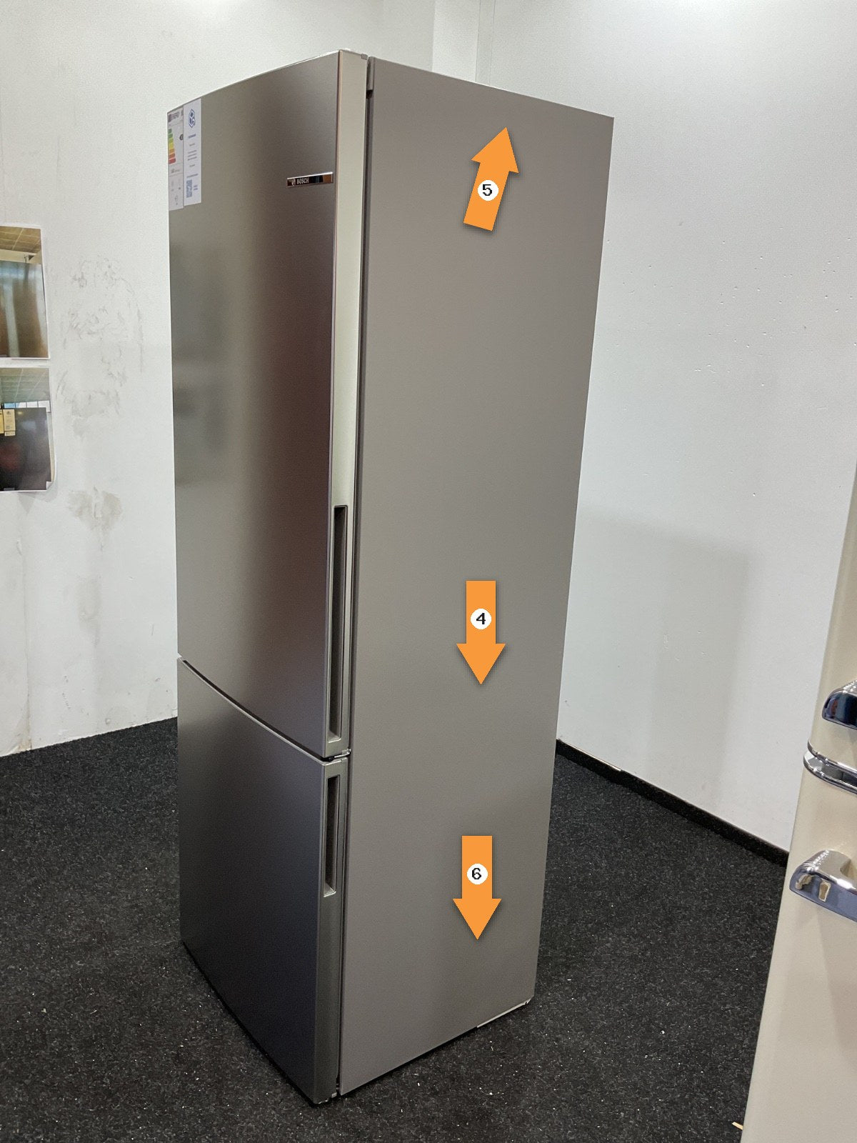Bosch koelkast KGN39VLCT - Serie 4 - RVS