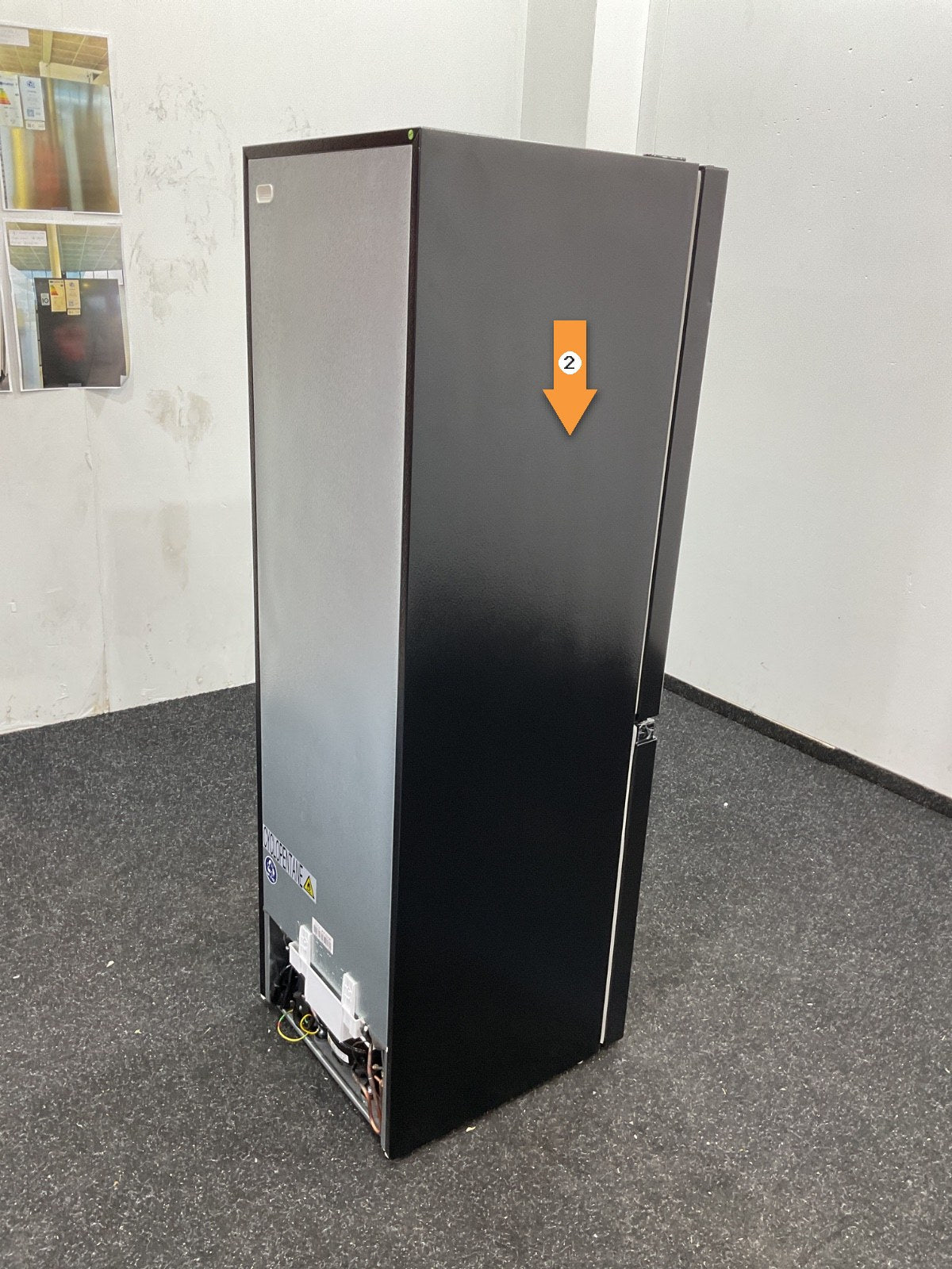 Inventum koelkast KV1500B - Zwart 150 cm