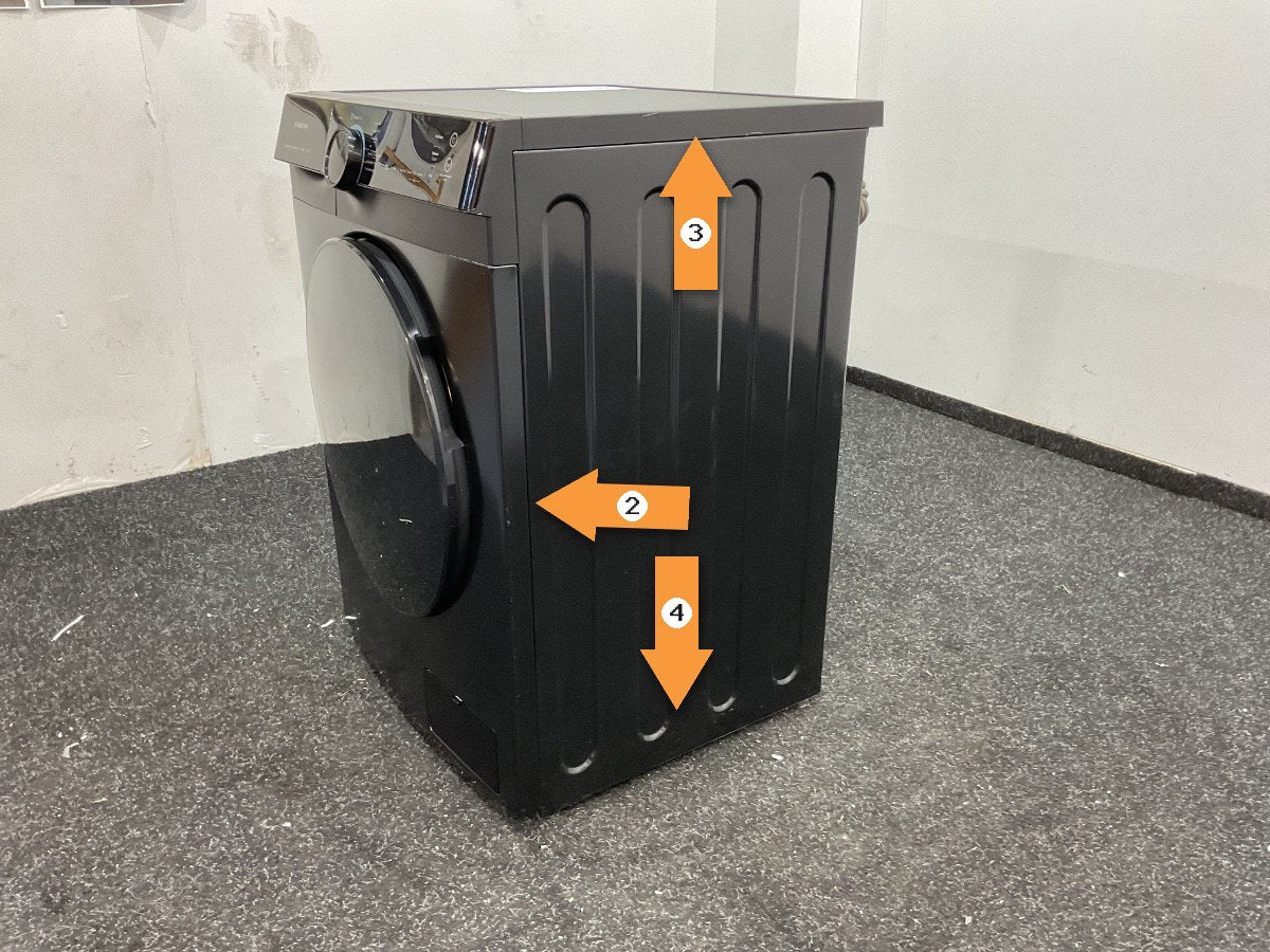 Inventum wasmachine VWM1010B - 10kg - Zwart