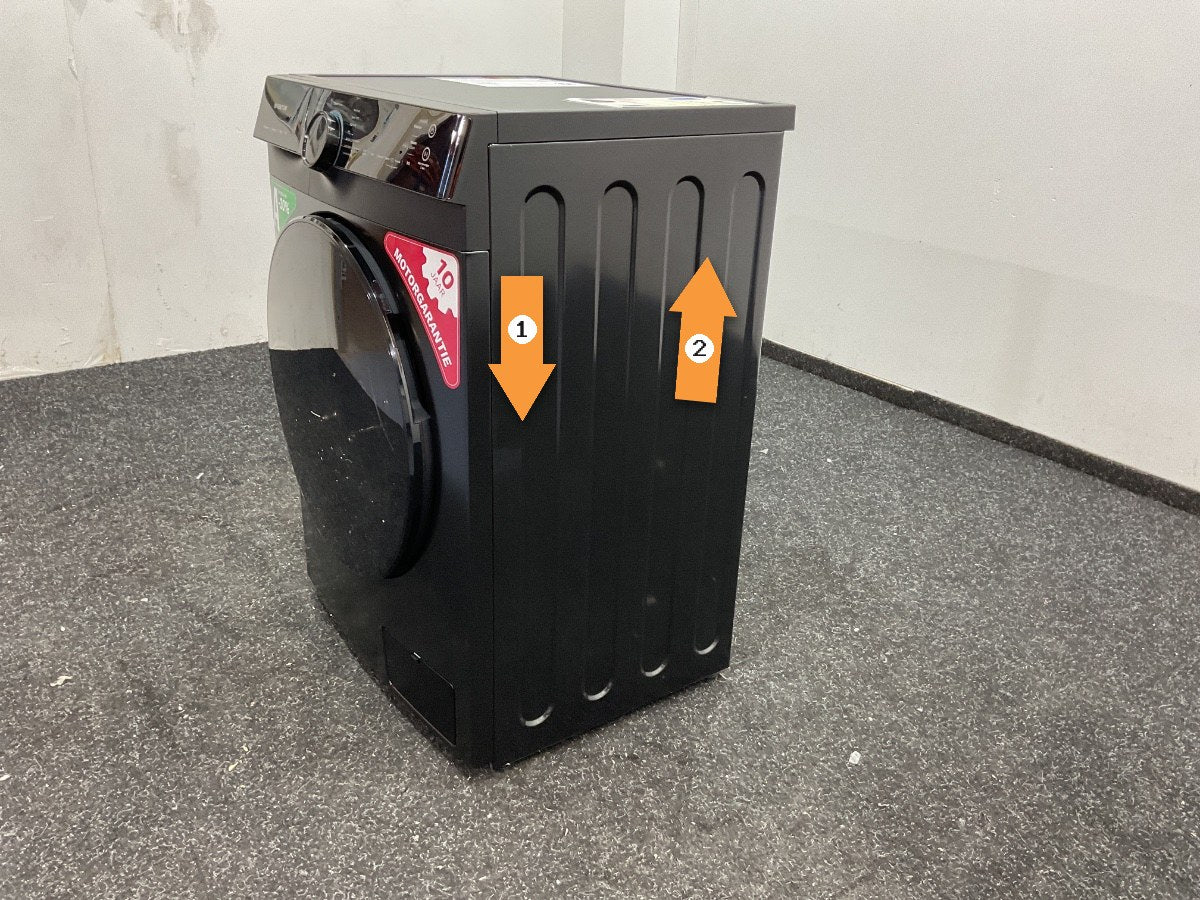 Inventum wasmachine VWM8030B - 8kg - Zwart