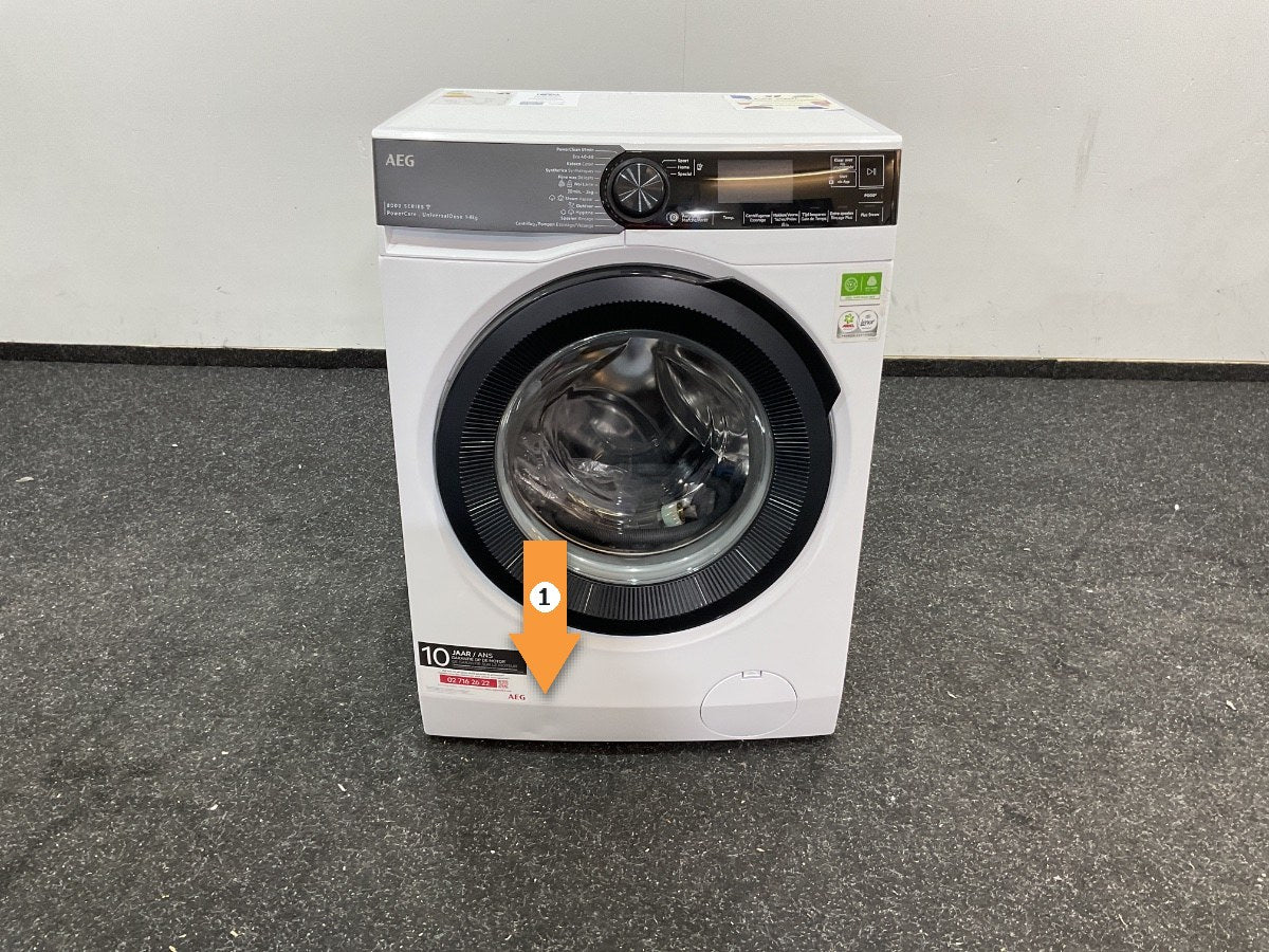 AEG wasmachine LR8686UC4 8000 PowerCare UniversalDose - 8 kg - Wit