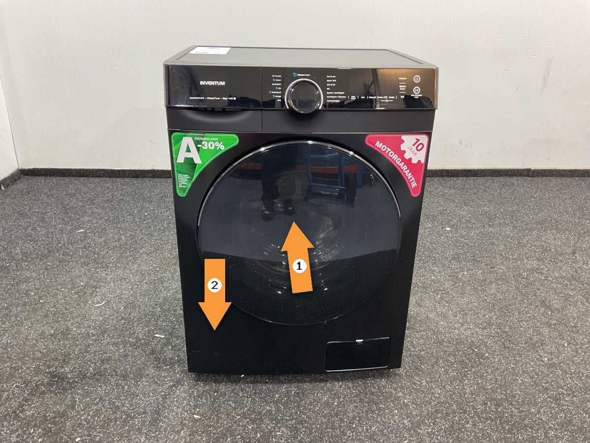 Inventum wasmachine VWM9010B - 9kg - Zwart