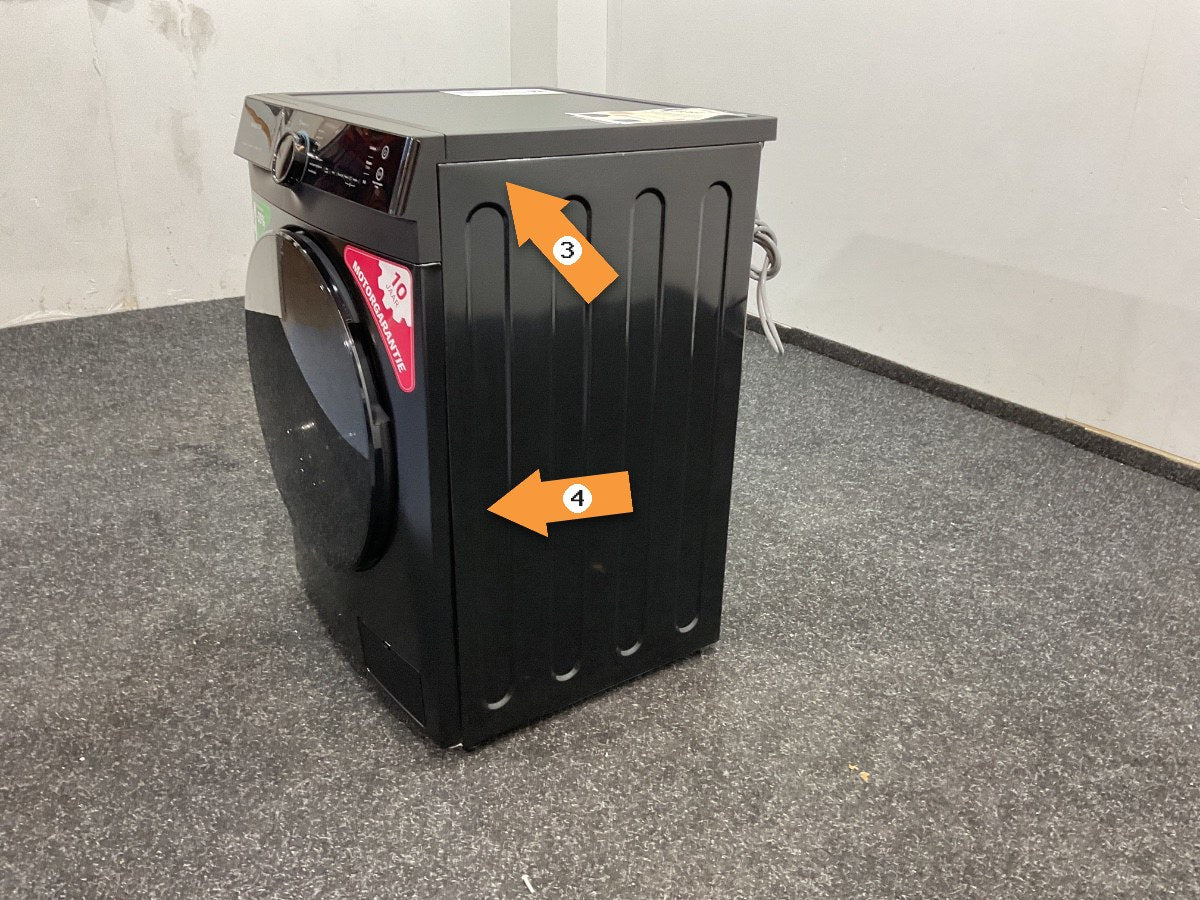 Inventum wasmachine VWM1010B - 10kg - Zwart