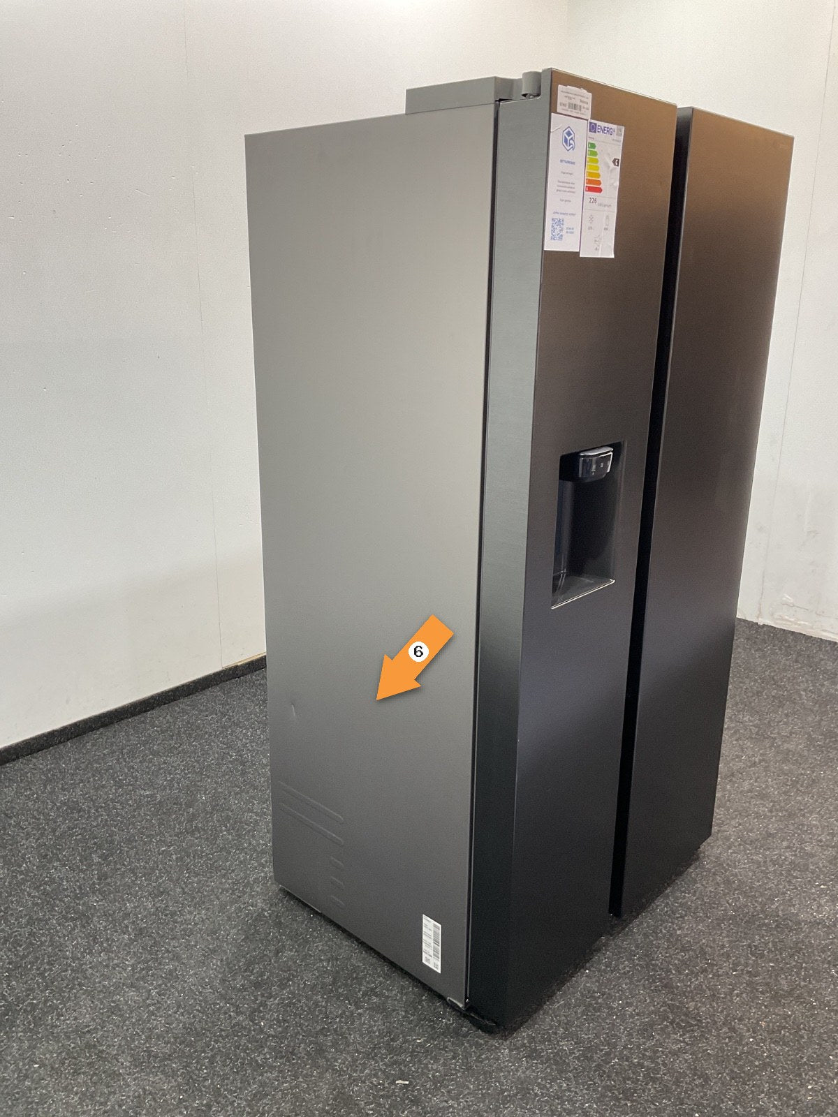 Samsung Amerikaanse koelkast RS70F66KCFEF - Zwart