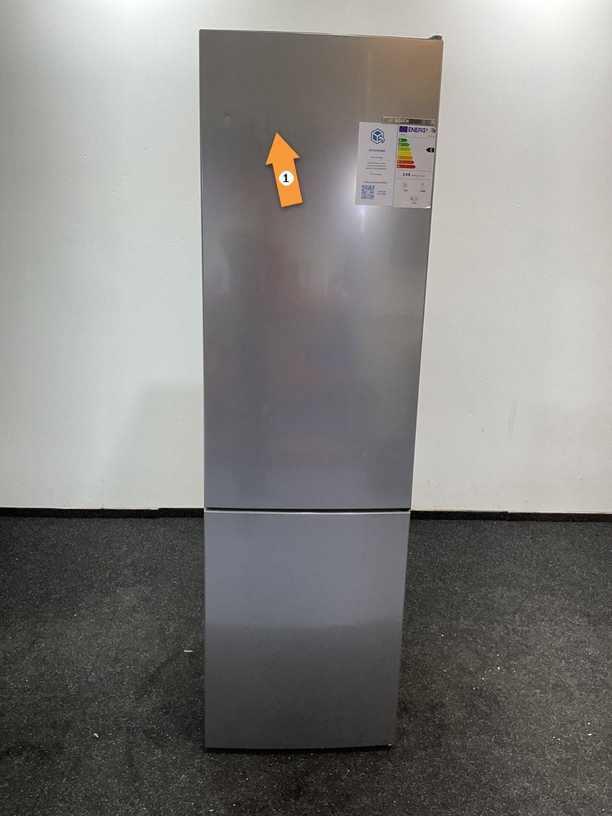 Bosch koelkast KGN362LBF - Serie 4 - RVS look