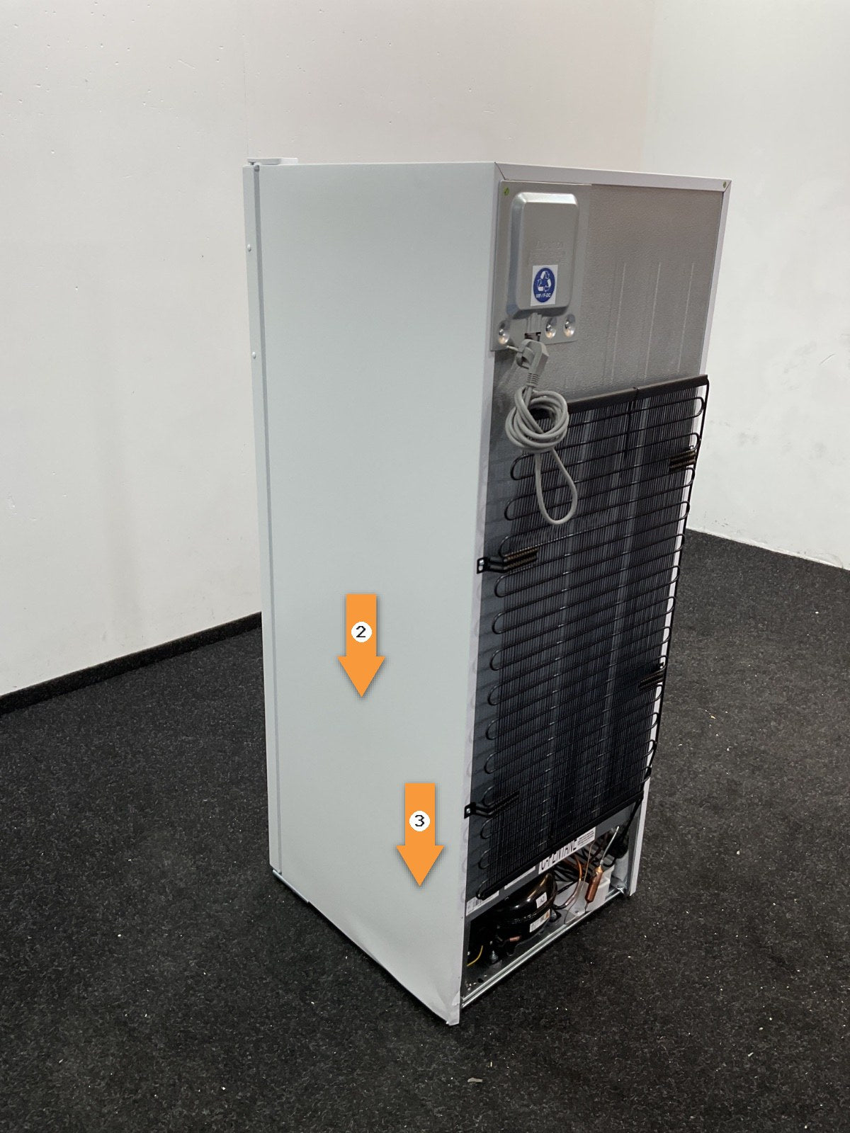 Inventum vrieskast VR1430W - 161 liter - Wit