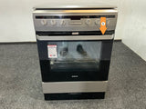 Inventum gasfornuis VFG6034WGRVS - Vrijstaand