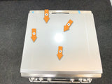Inventum gasfornuis VFG6034WGRVS - Vrijstaand