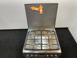 Inventum gasfornuis VFG6034WGRVS - Vrijstaand