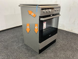 Inventum gasfornuis VFG6034WGRVS - Vrijstaand