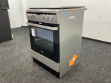 Inventum gasfornuis VFG6034WGRVS - Vrijstaand