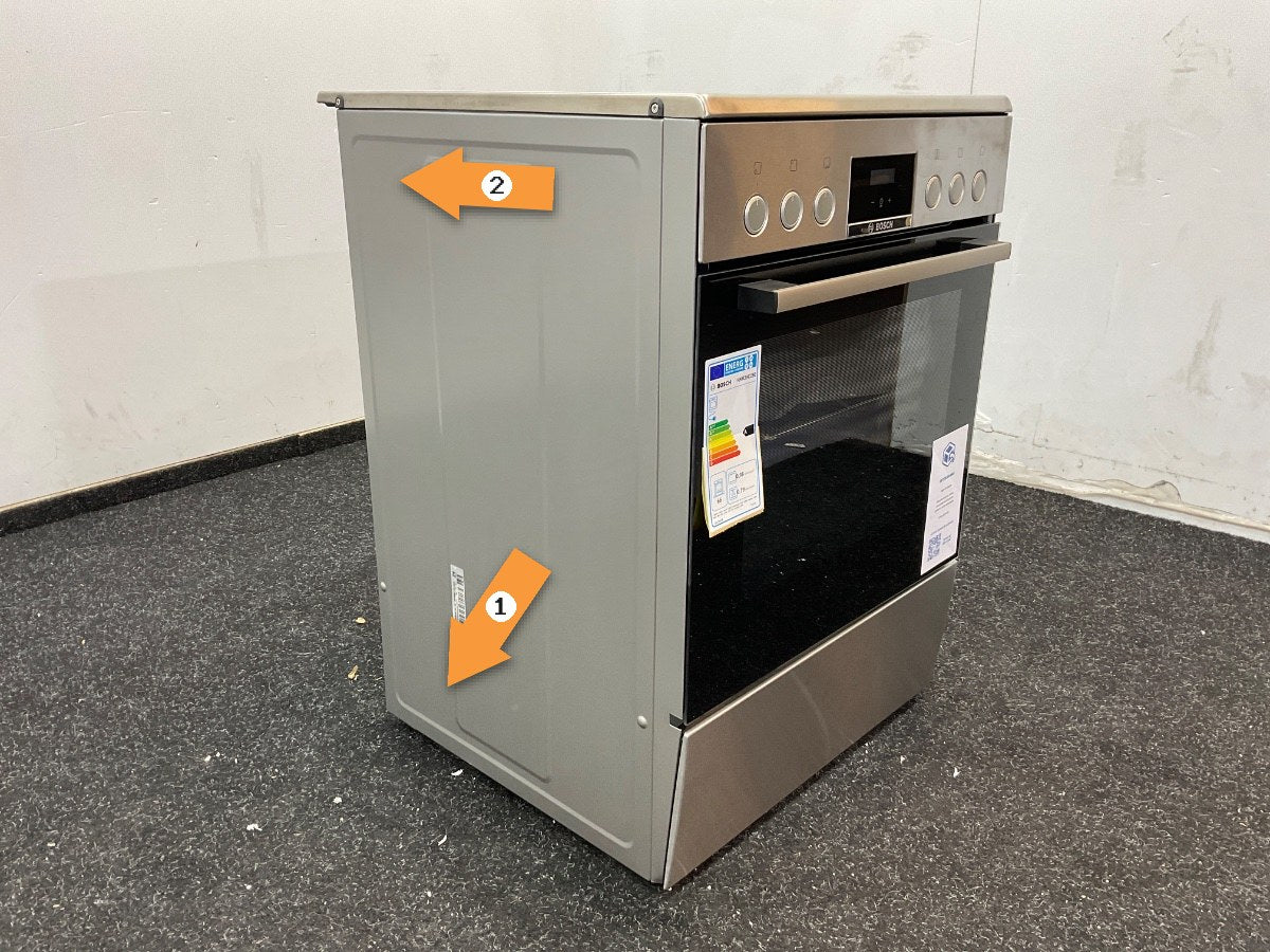Bosch keramisch fornuis HKR39C250 - RVS