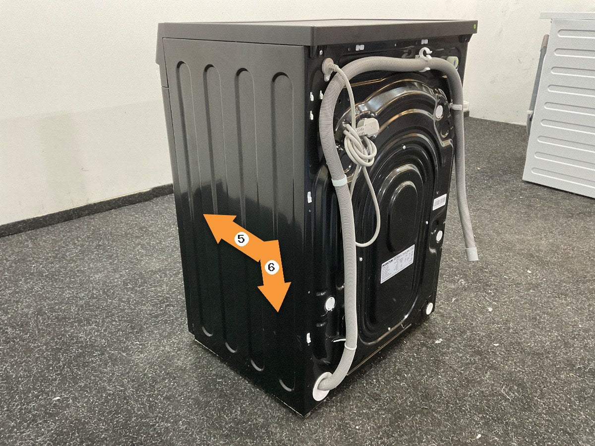 Inventum wasmachine VWM8030B - 8kg - Zwart