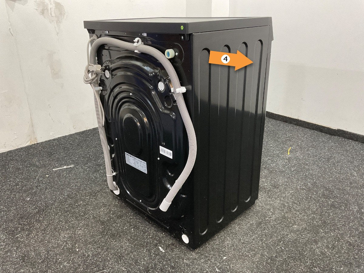 Inventum wasmachine VWM8030B - 8kg - Zwart