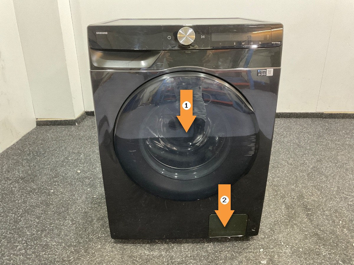 Samsung was-droogcombinatie WD11DG6B85BB - AI Wash