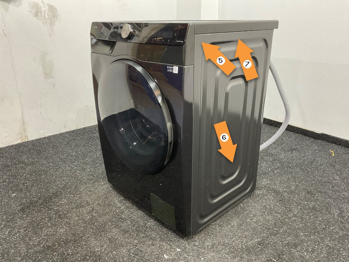Samsung was-droogcombinatie WD11DG6B85BB - AI Wash