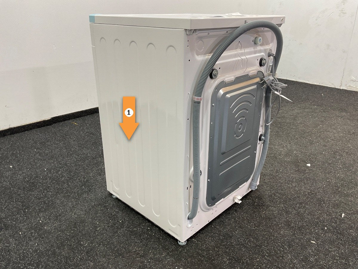 LG was‑droogcombinatie W4X1095NWB - 9/5 kg - Wit