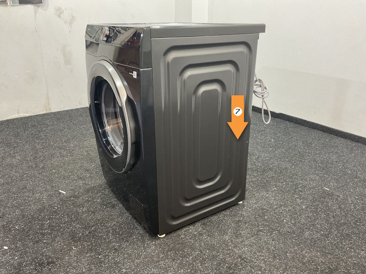 Samsung wasmachine WW90DG6U25LBU3 - SuperSpeed - Zwart