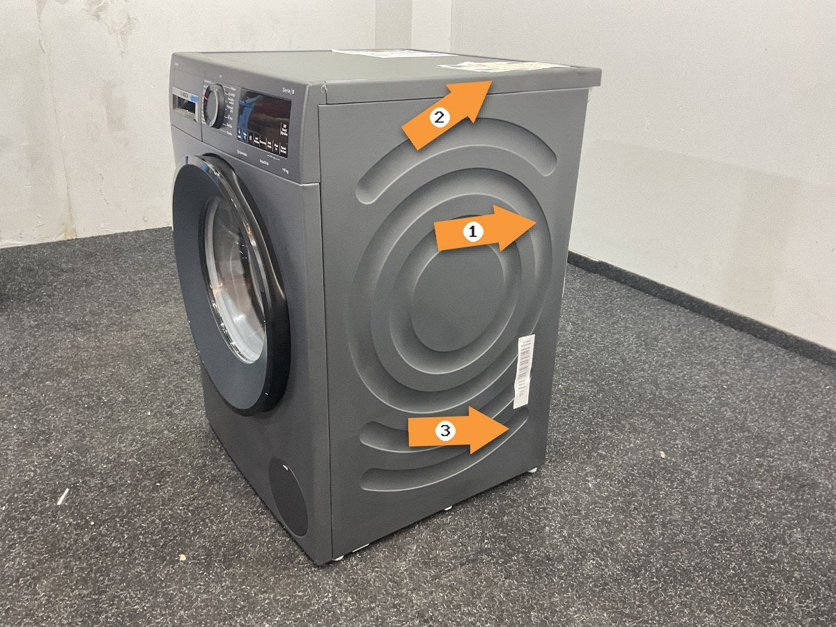 Bosch wasmachine WGG244FNNL Serie 6 met stoom - Grijs
