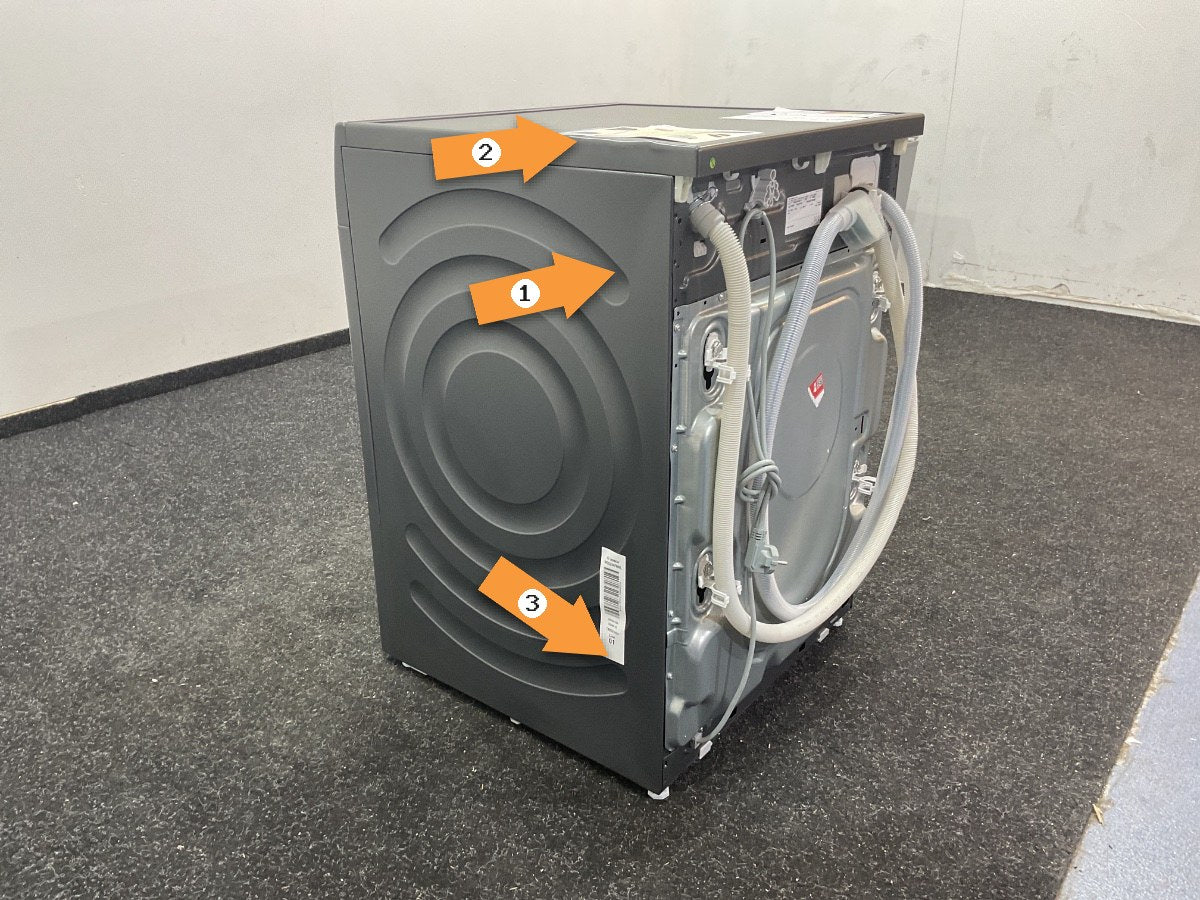 Bosch wasmachine WGG244FNNL Serie 6 met stoom - Grijs
