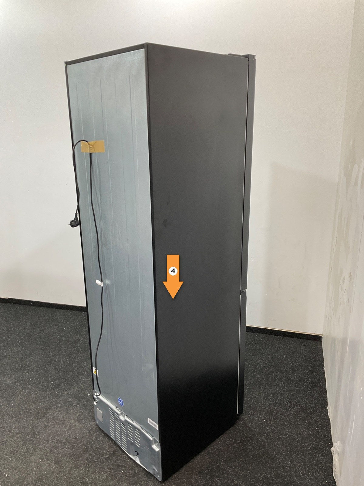 Inventum koelkast KV2010B - 201 cm hoog - Zwart