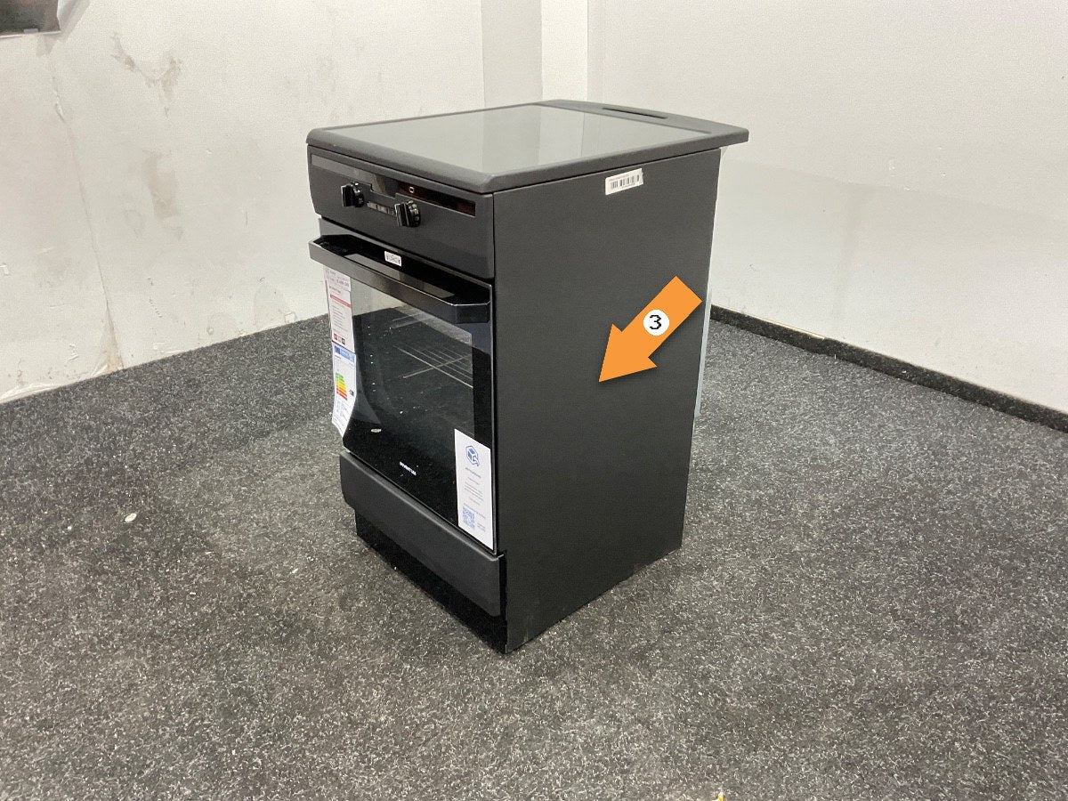 Inventum inductie fornuis VFI5042ZWA - Zwart