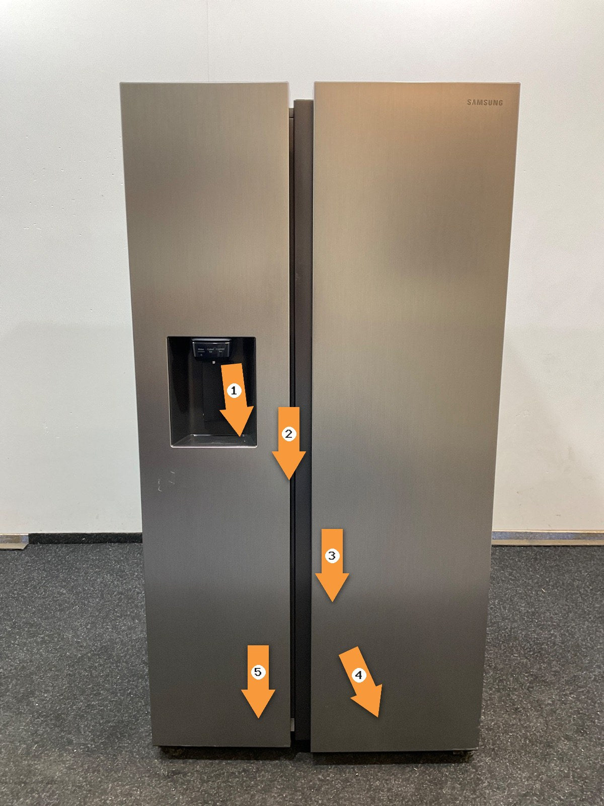 Samsung Amerikaanse Koelkast RS68CG882DS9EF - Serie 8 - Met Wi-Fi