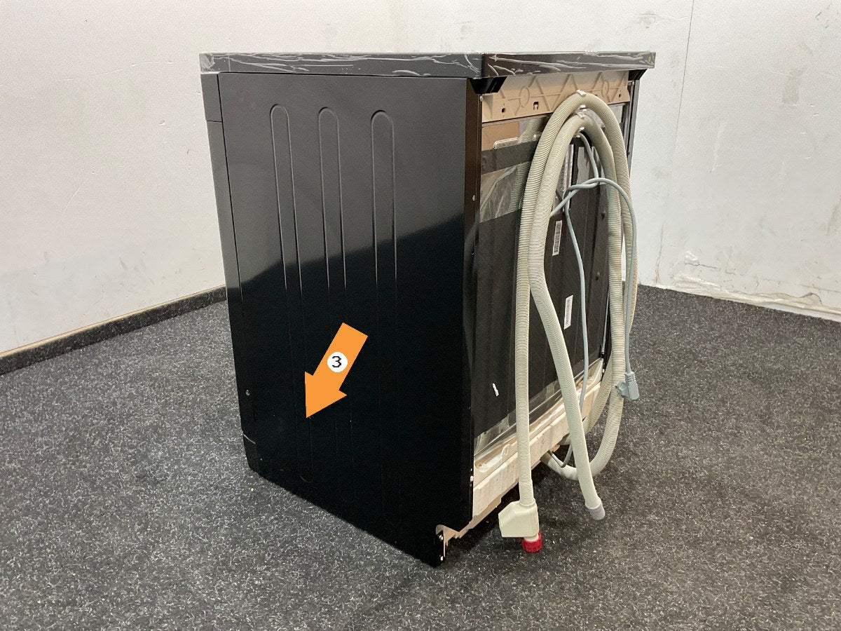 Inventum vaatwasser VVW6008AB - Vrijstaand - Zwart