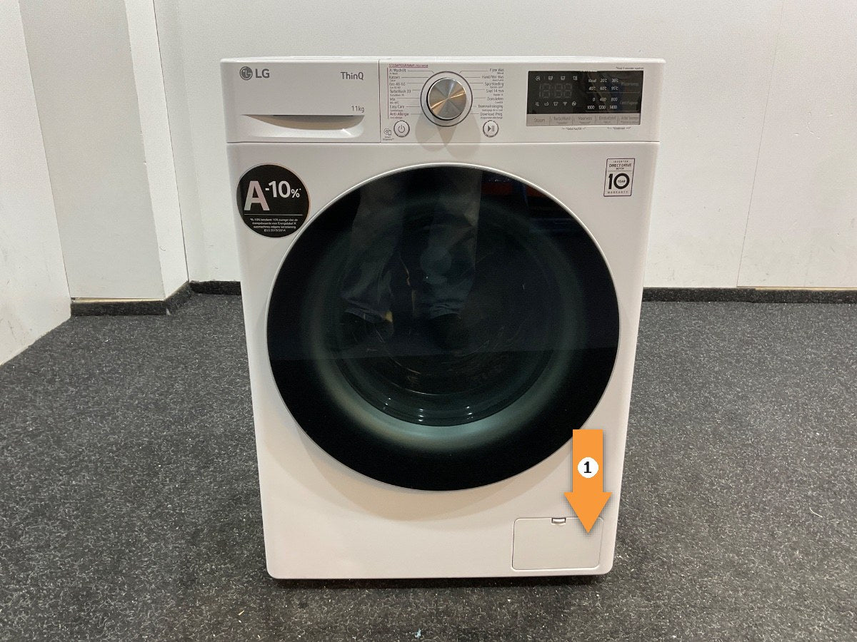 LG wasmachine F4WR7011S1W - 11 kg en ThinQ