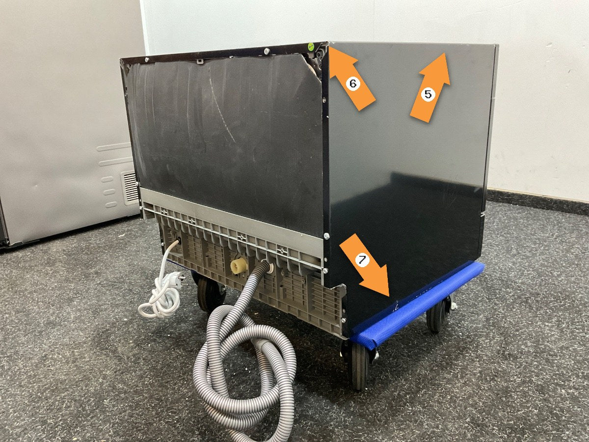 Tomado mini vaatwasser TDW5501B - vrijstaand