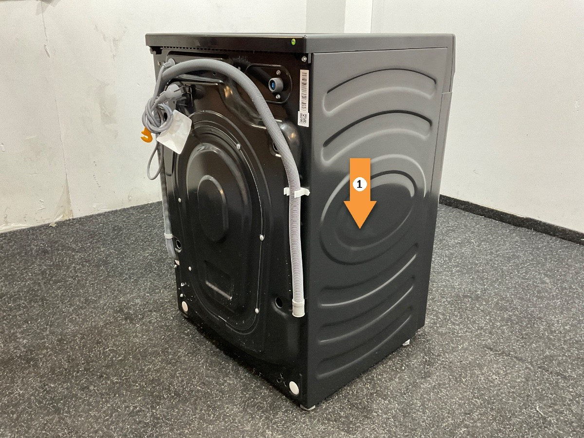 Hisense was-droogcombinatie WD3S9043BB3 - Zwart