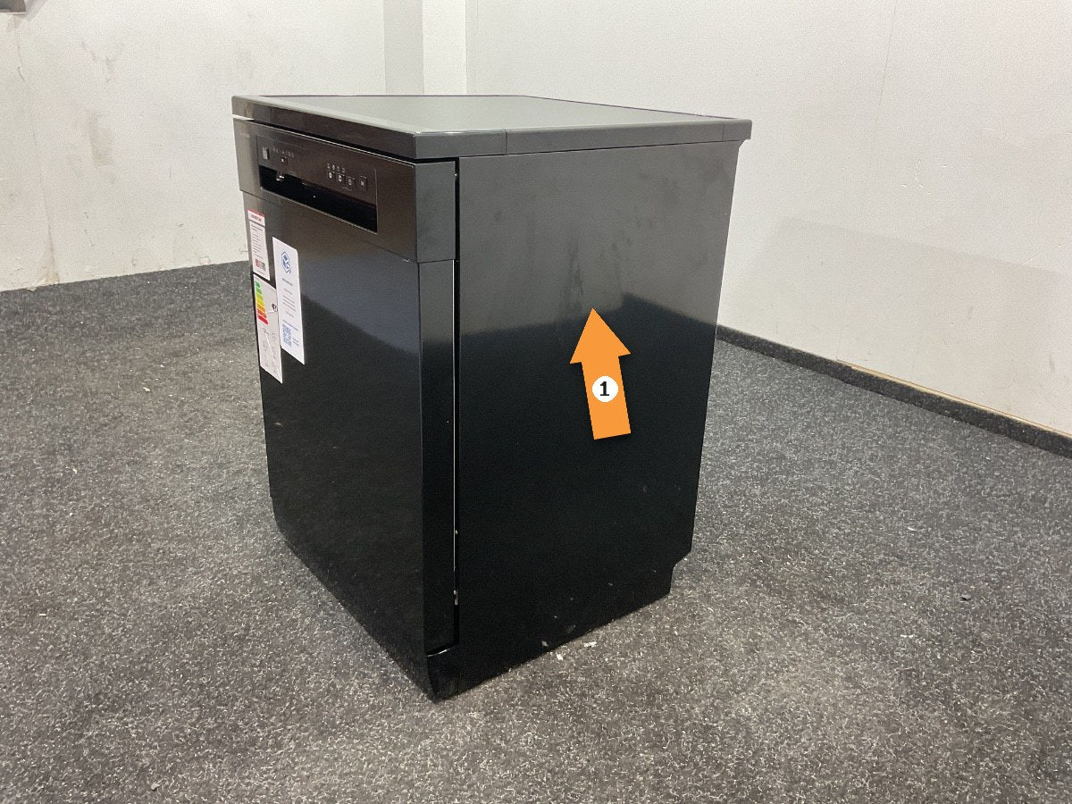 Inventum vaatwasser VVW6036AB - Vrijstaand - Zwart
