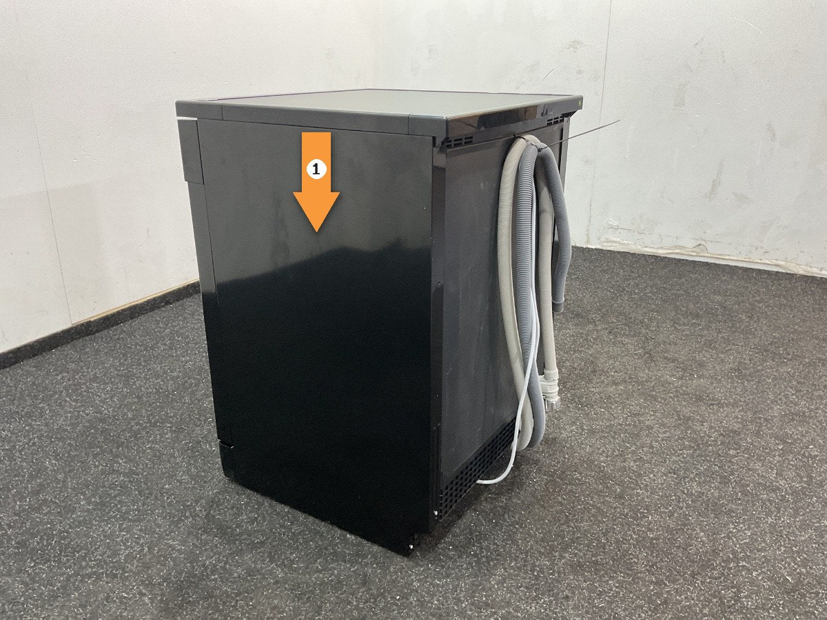 Inventum vaatwasser VVW6036AB - Vrijstaand - Zwart