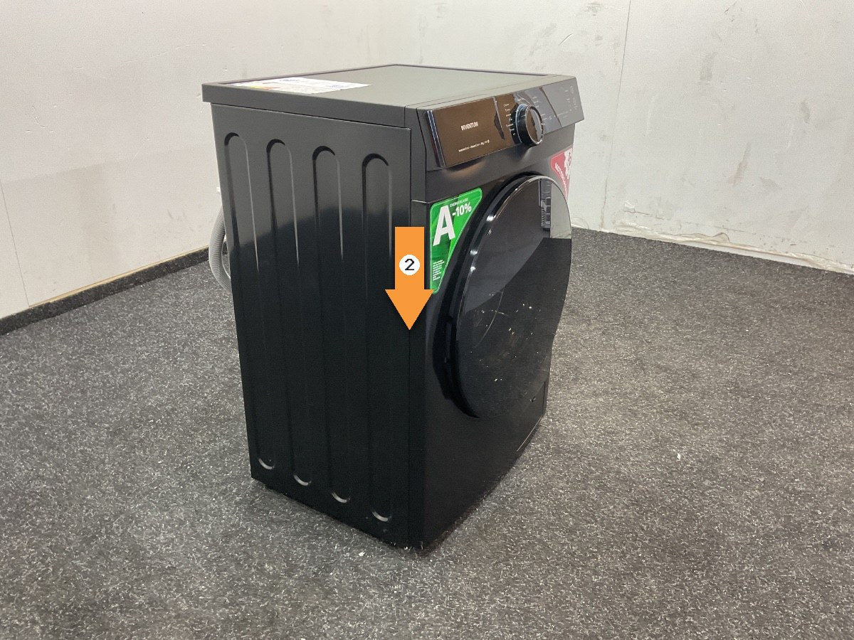 Inventum wasmachine VWM8010B - Zwart