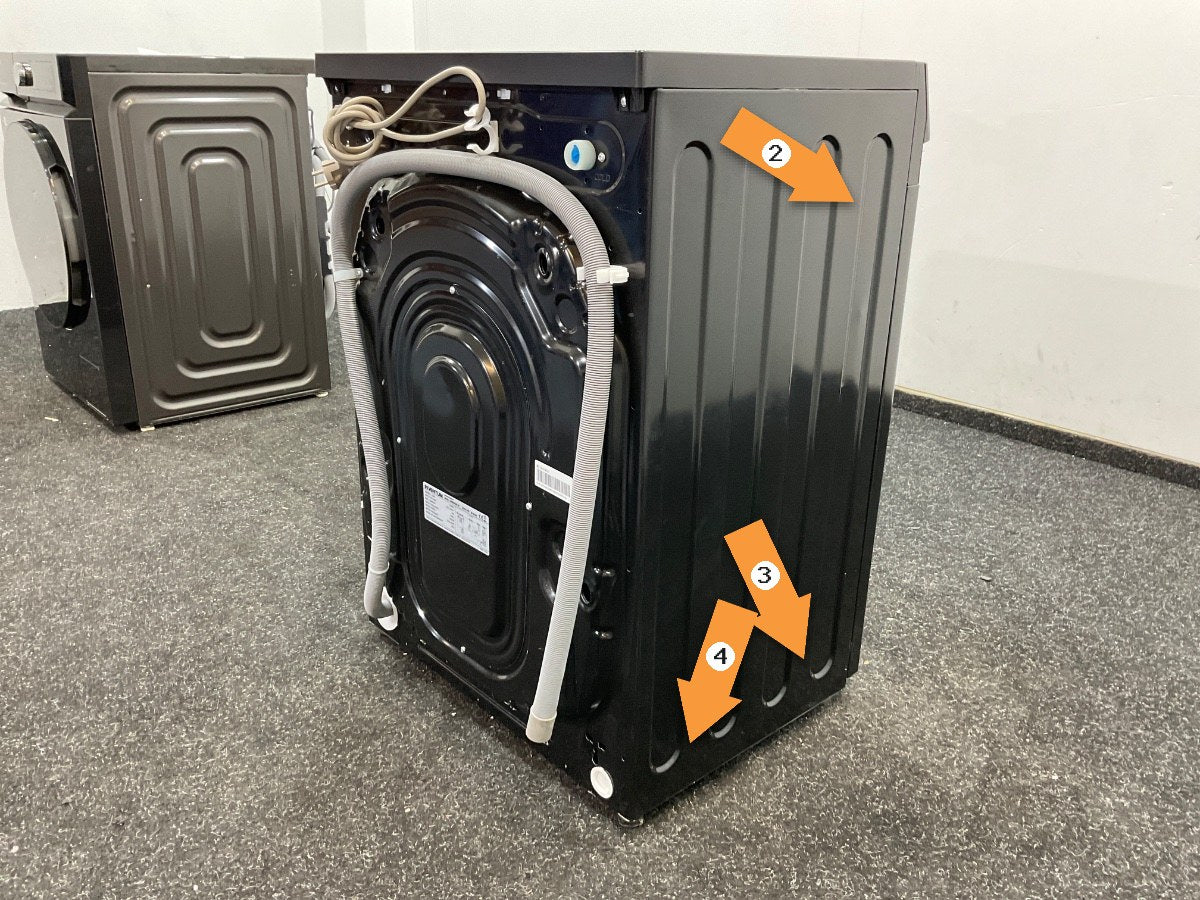 Inventum wasmachine VWM8030B - 8kg - Zwart